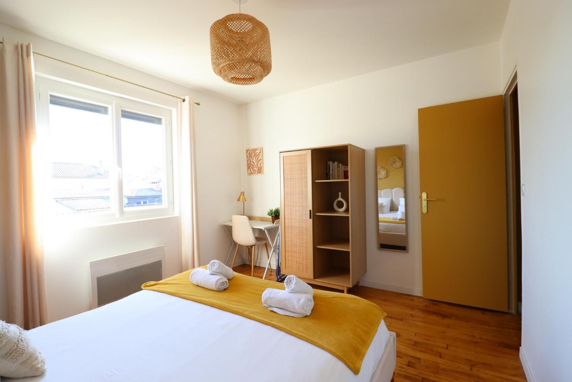 Le Boho - Charmant T3 Avec Climatisation Et Fibre Bergerac Ruang foto