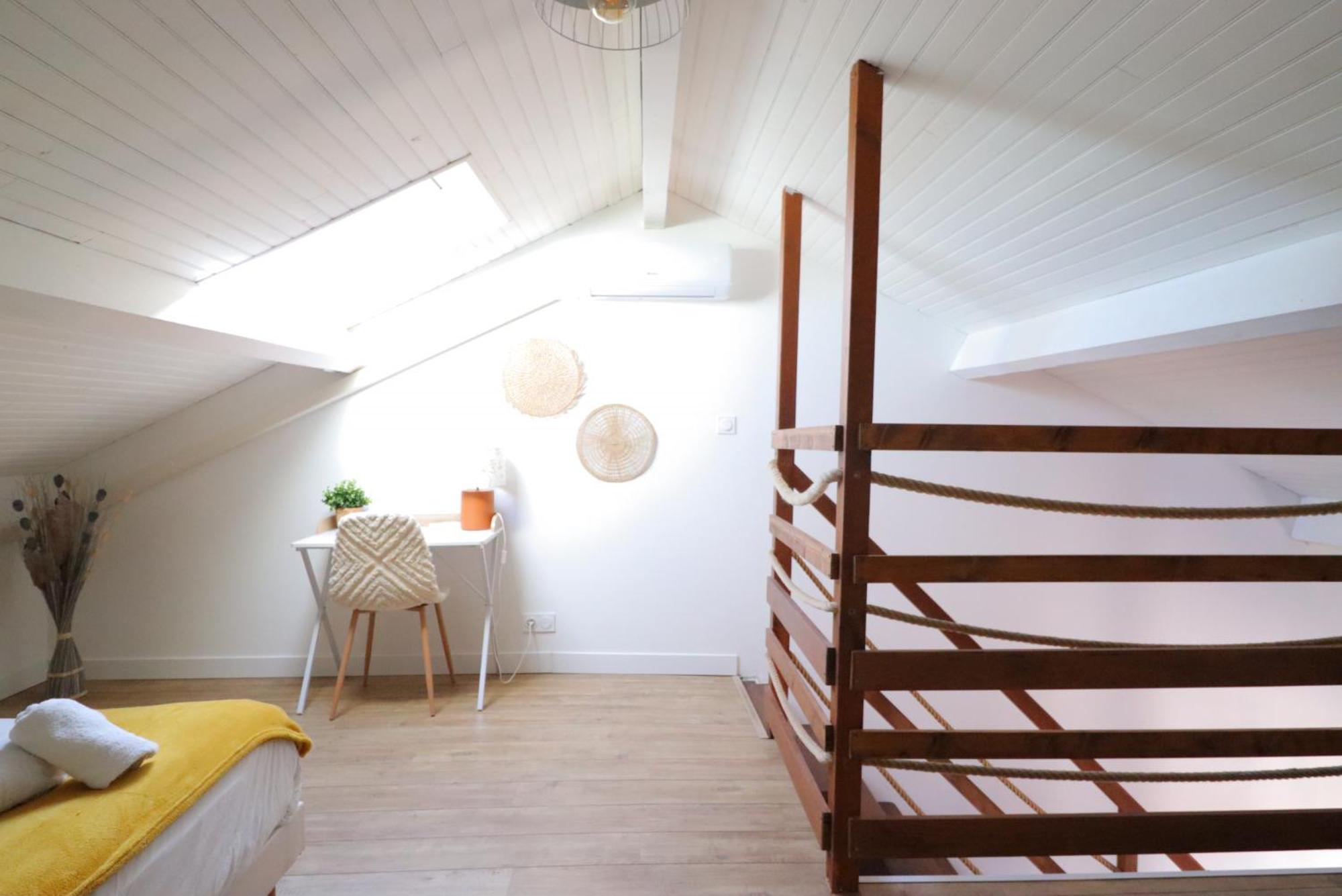 Le Boho - Charmant T3 Avec Climatisation Et Fibre Bergerac Ruang foto