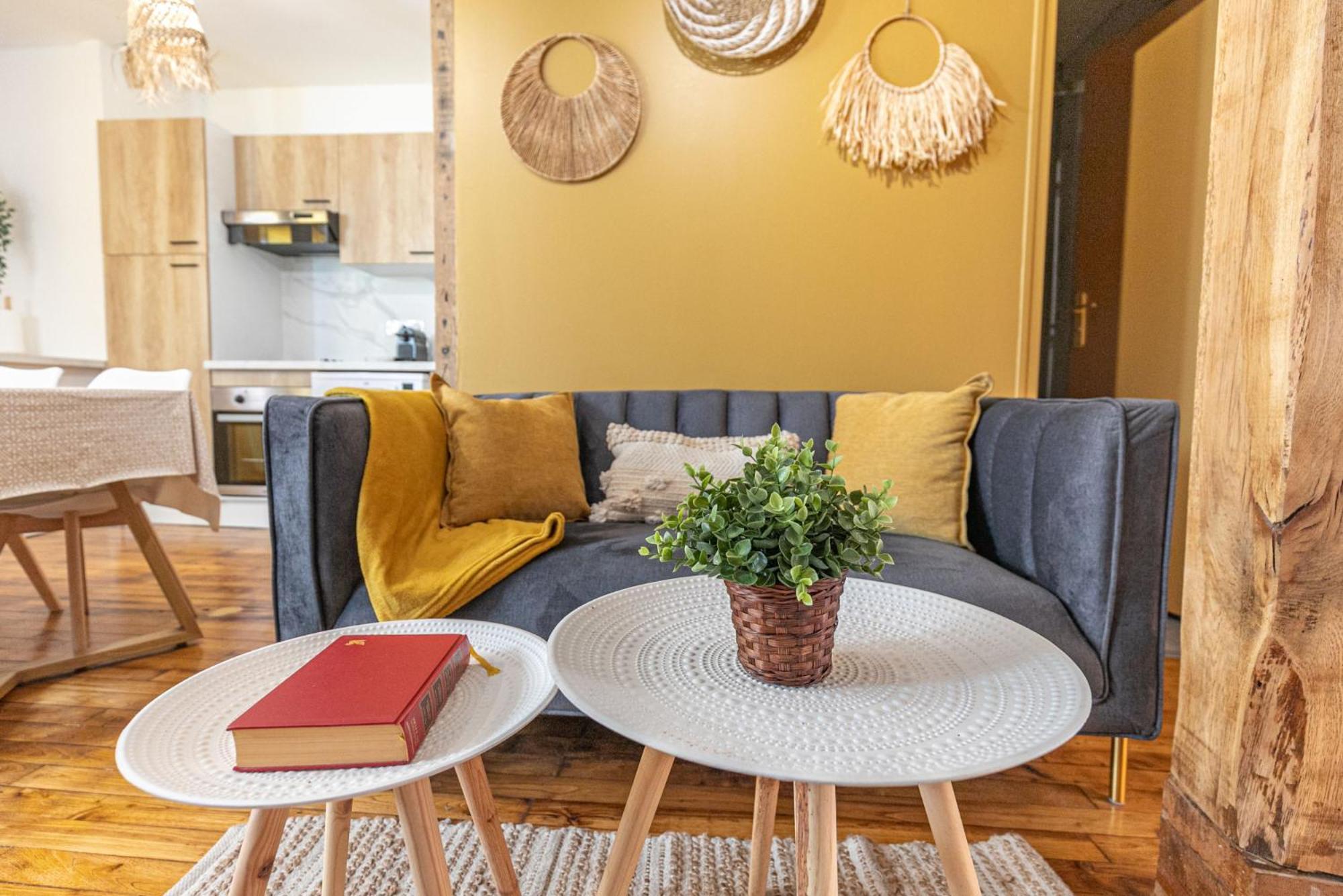 Le Boho - Charmant T3 Avec Climatisation Et Fibre Bergerac Bagian luar foto