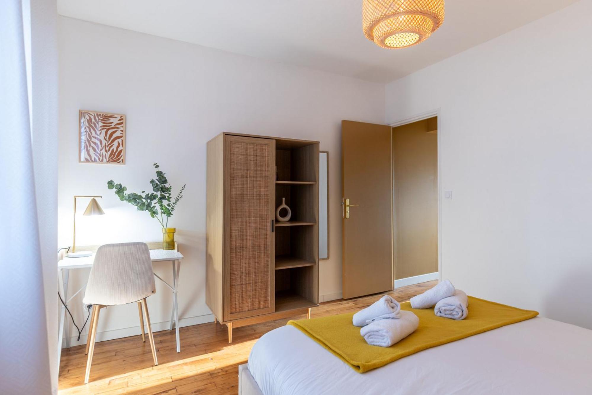 Le Boho - Charmant T3 Avec Climatisation Et Fibre Bergerac Bagian luar foto